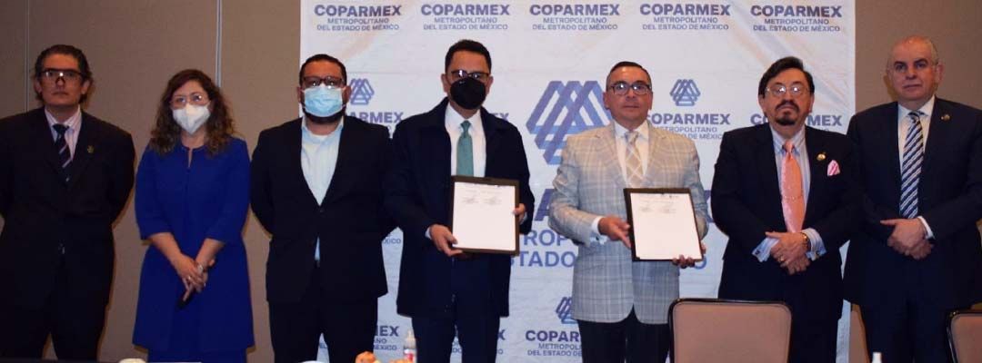 Coparmex Metropolitano del Estado de México y la Procuraduría de la defensa del Contribuyente (PRODECON) suscriben Convenio de Colaboración.