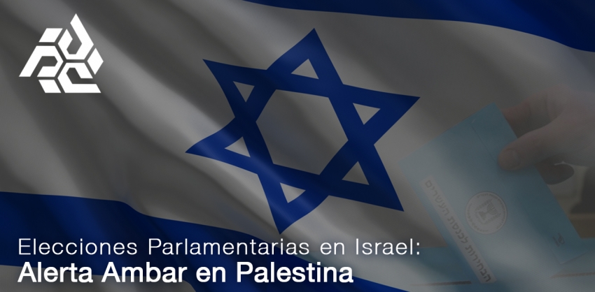 Elecciones Parlamentarias en Israel: Alerta Ambar en Palestina