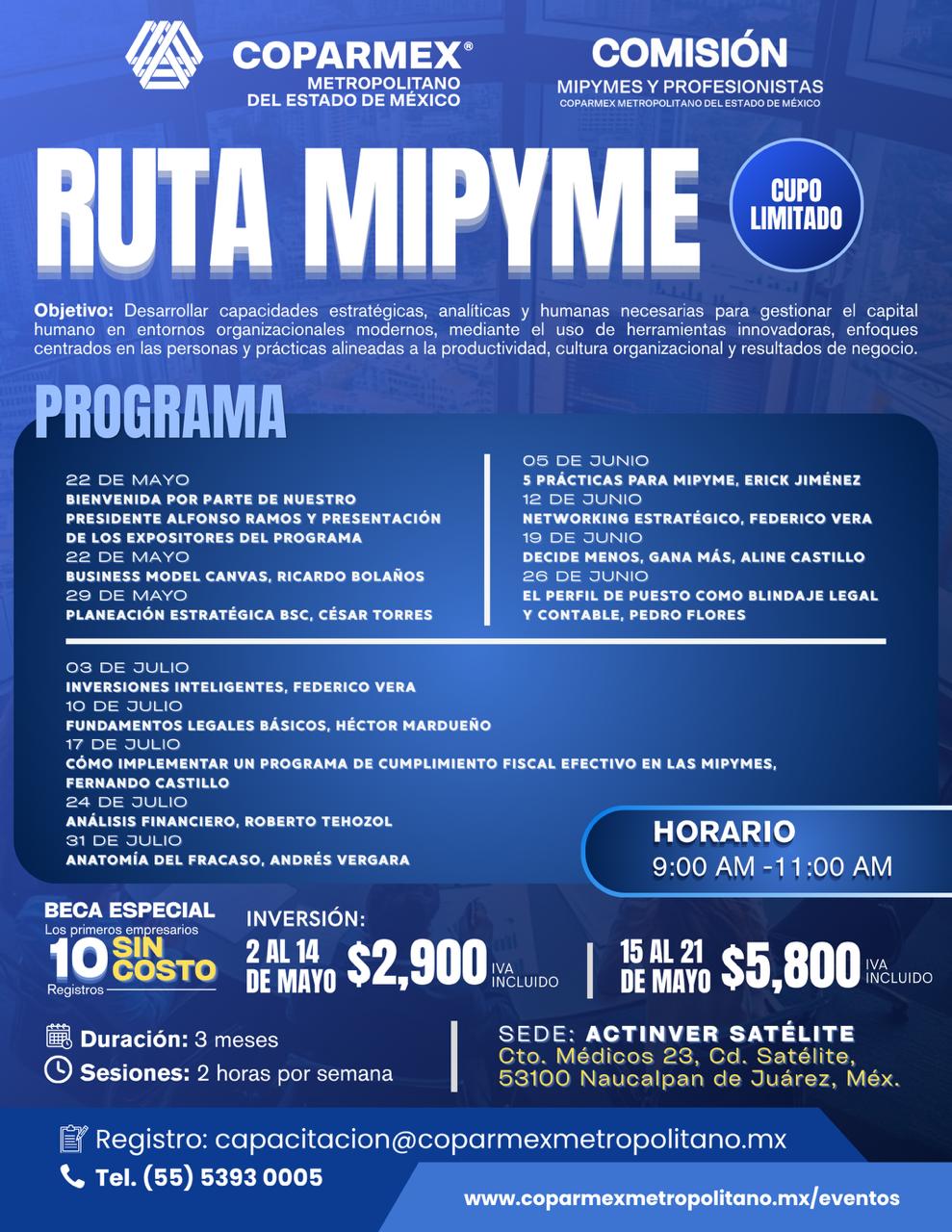 Comunicado Coparmex Metropolitano